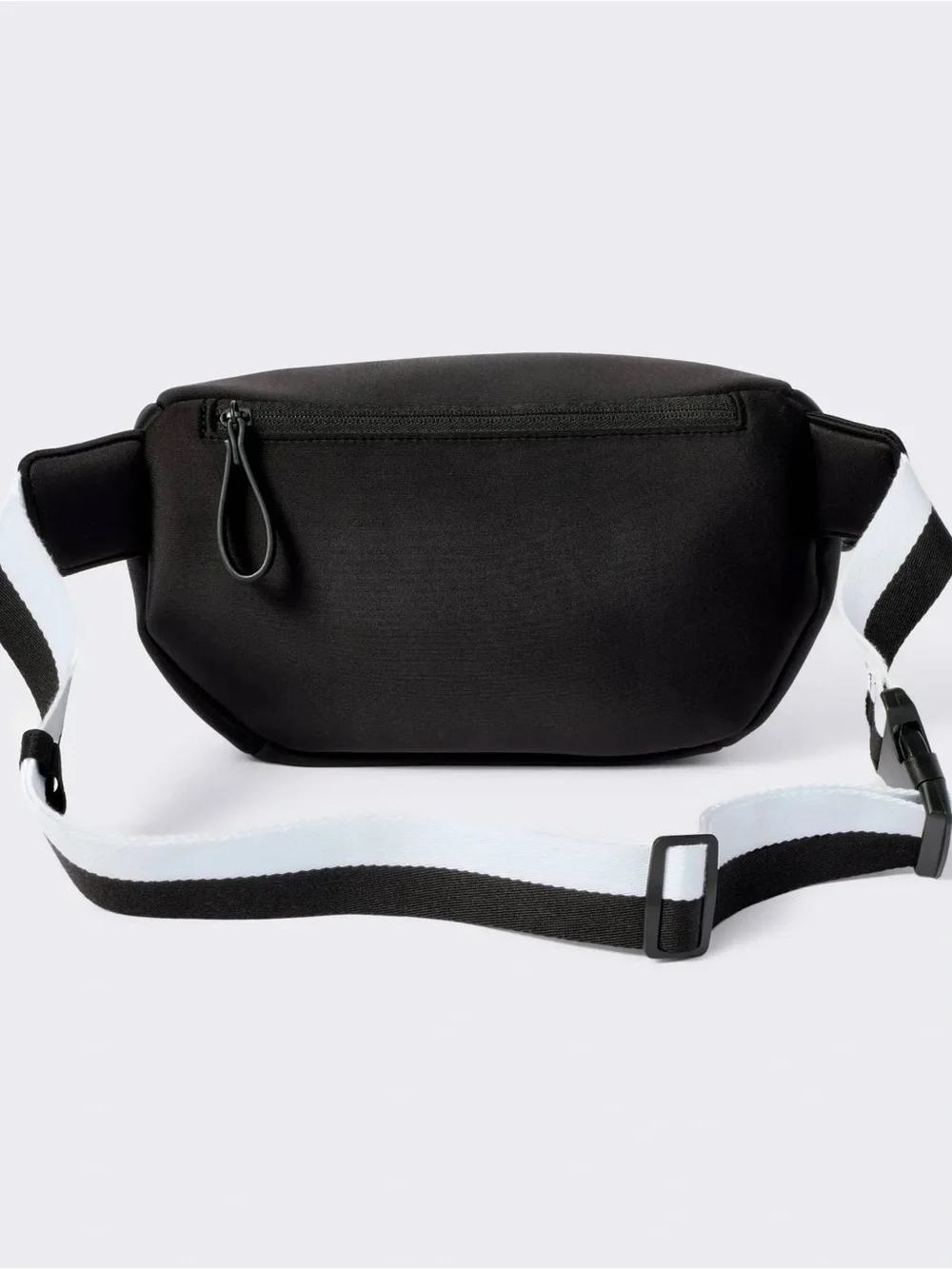 Faux Neoprene Diaper Sling - Black - Cloud Island